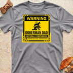Emotional Doberman Dad T-Shirt