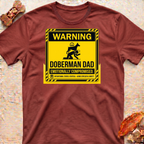 Emotional Doberman Dad T-Shirt