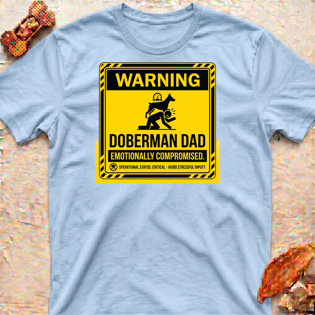 Emotional Doberman Dad T-Shirt
