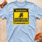 Emotional Doberman Dad T-Shirt