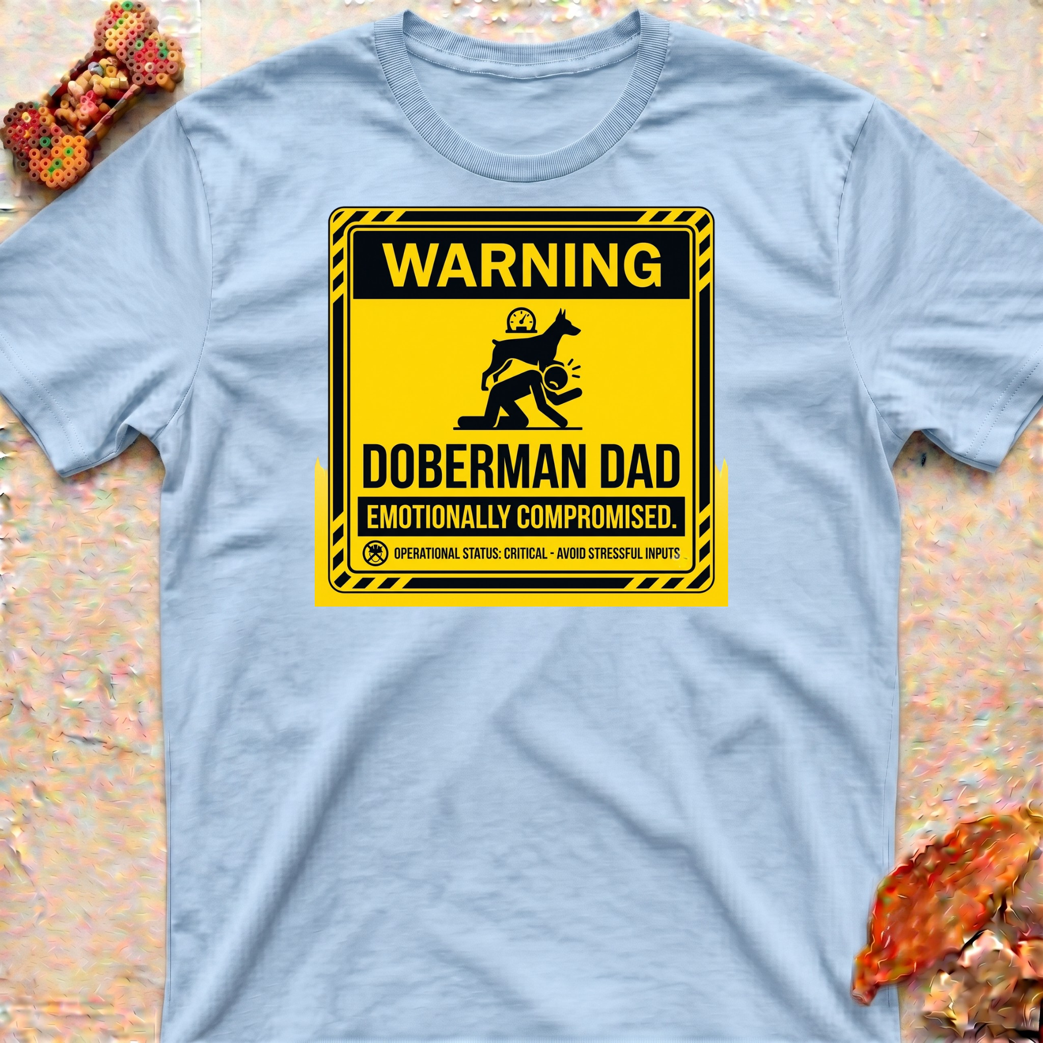 Emotional Doberman Dad T-Shirt