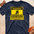 Emotional Doberman Dad T-Shirt