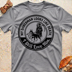 Grim Reaper Doberman T-Shirt