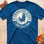Grim Reaper Doberman T-Shirt