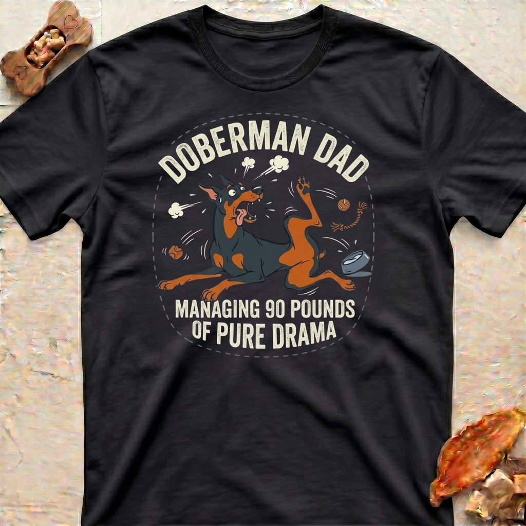 Drama Doberman T-Shirt