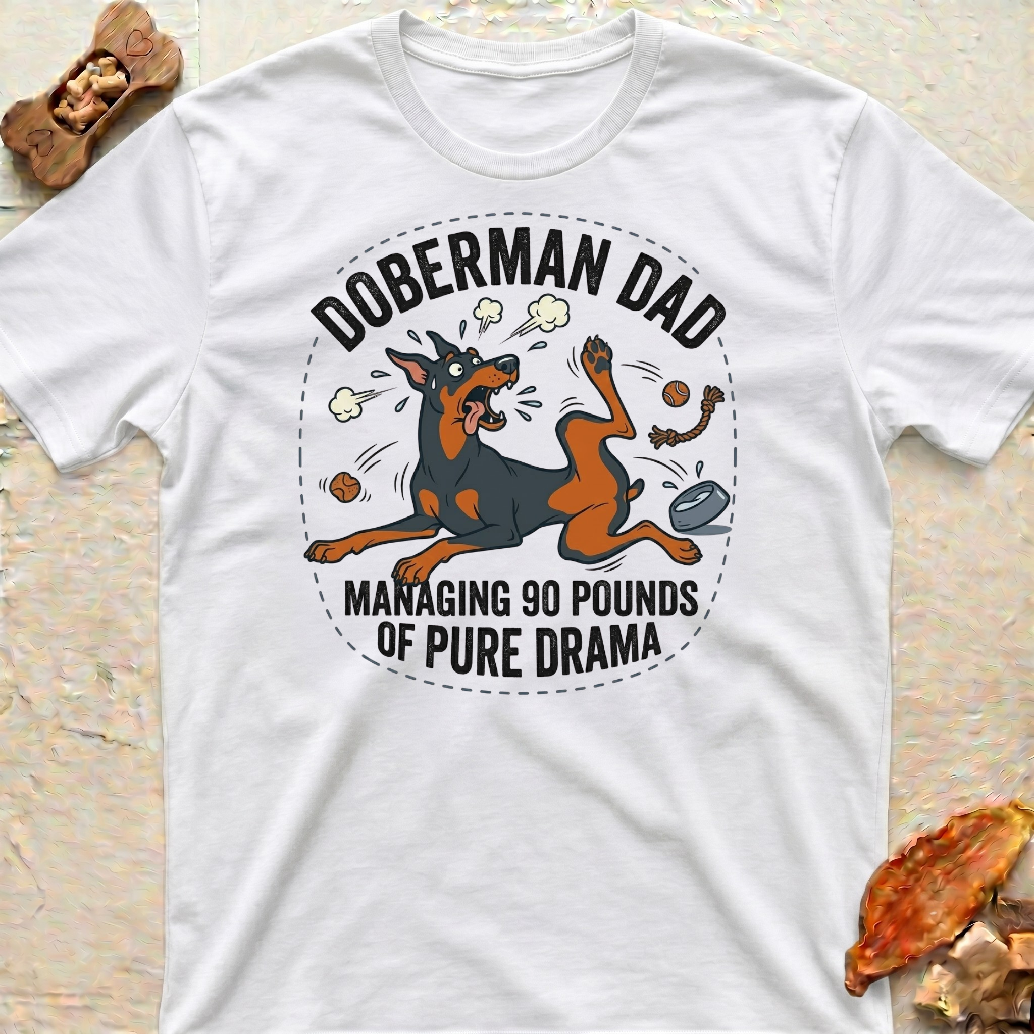 Drama Doberman T-Shirt