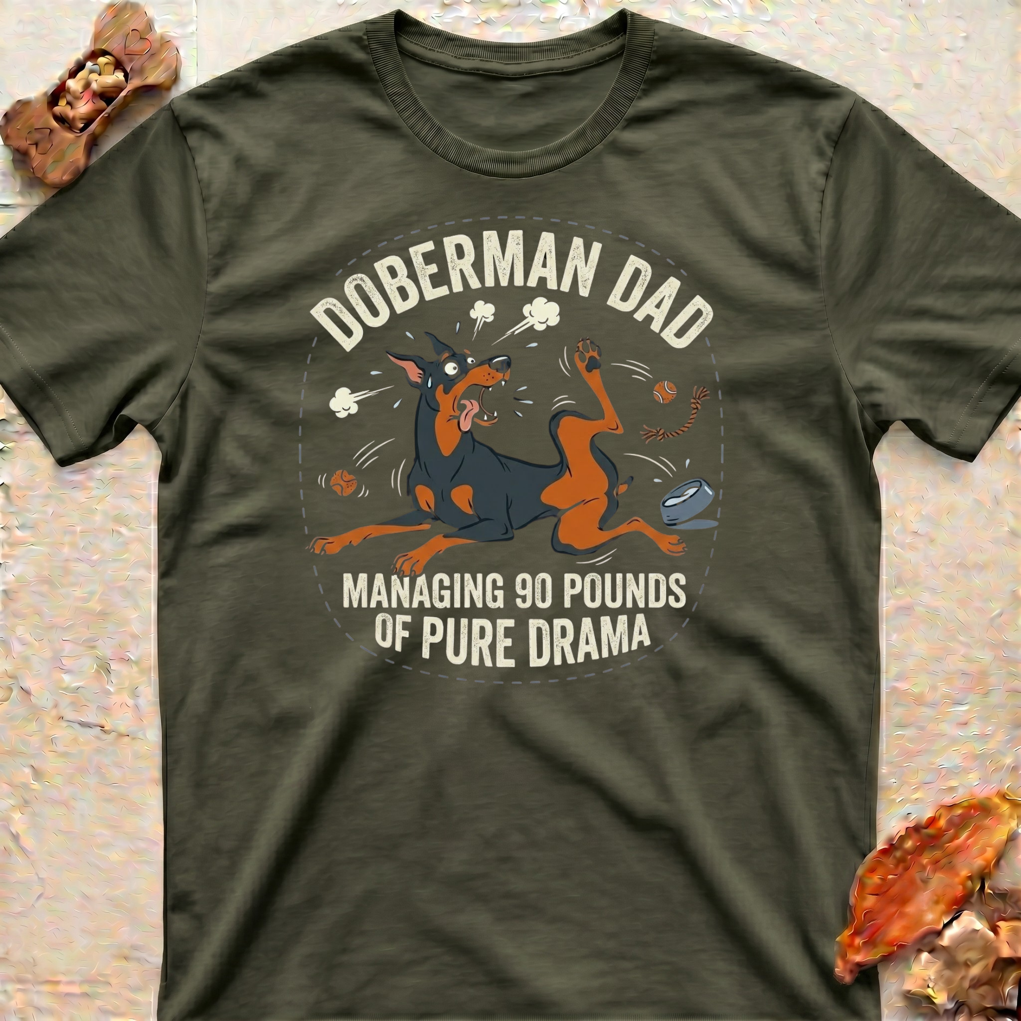 Drama Doberman T-Shirt