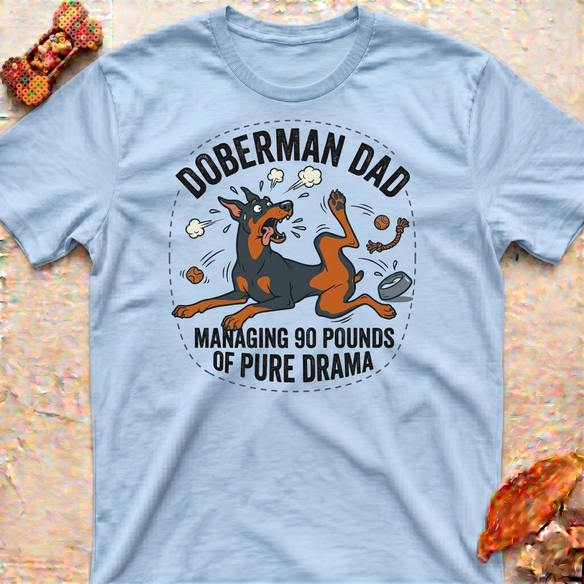 Drama Doberman T-Shirt