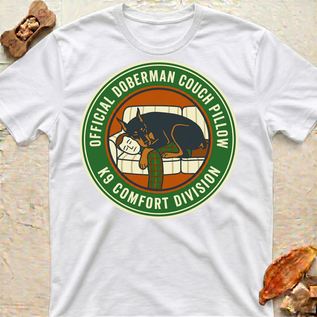 Couch Doberman T-Shirt