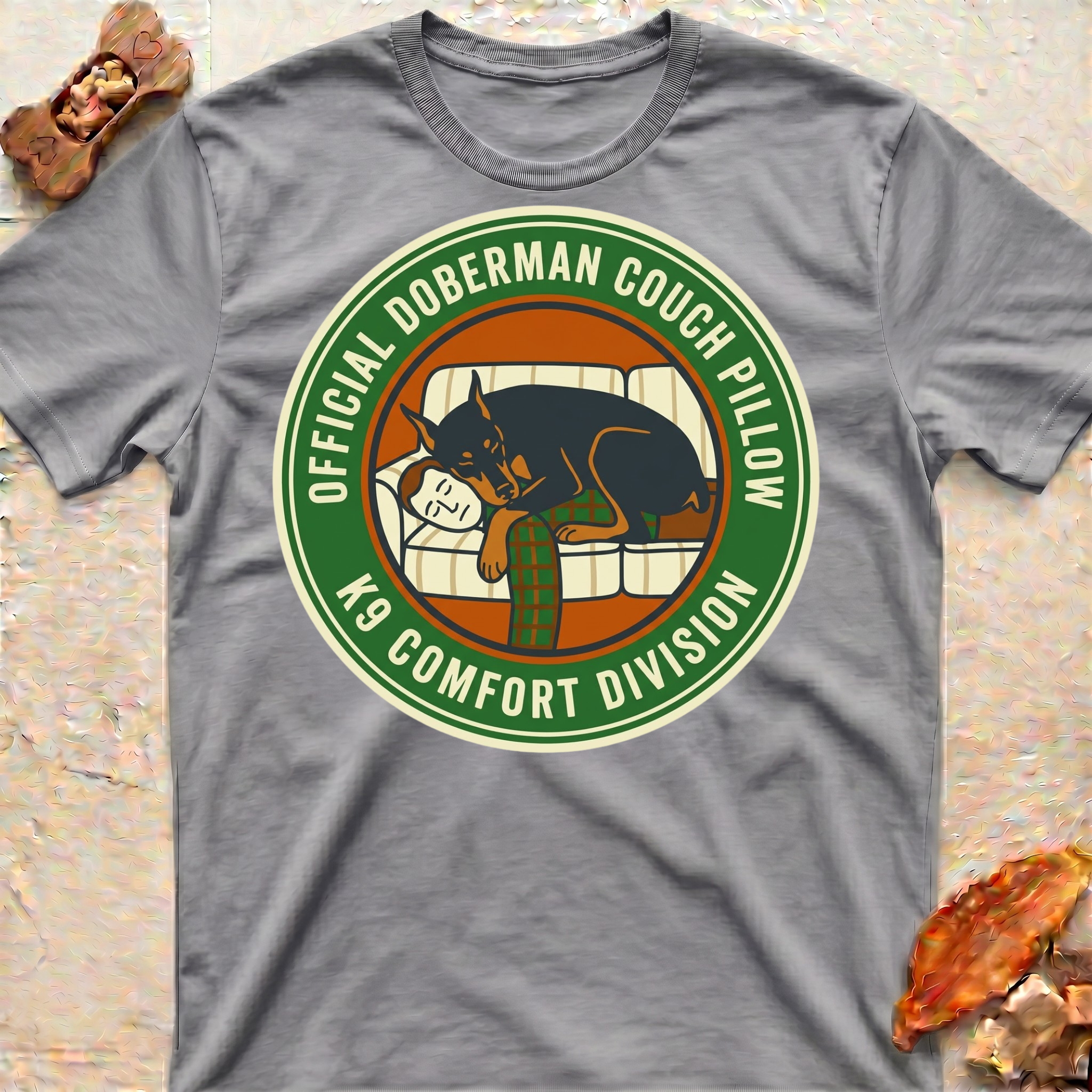Couch Doberman T-Shirt