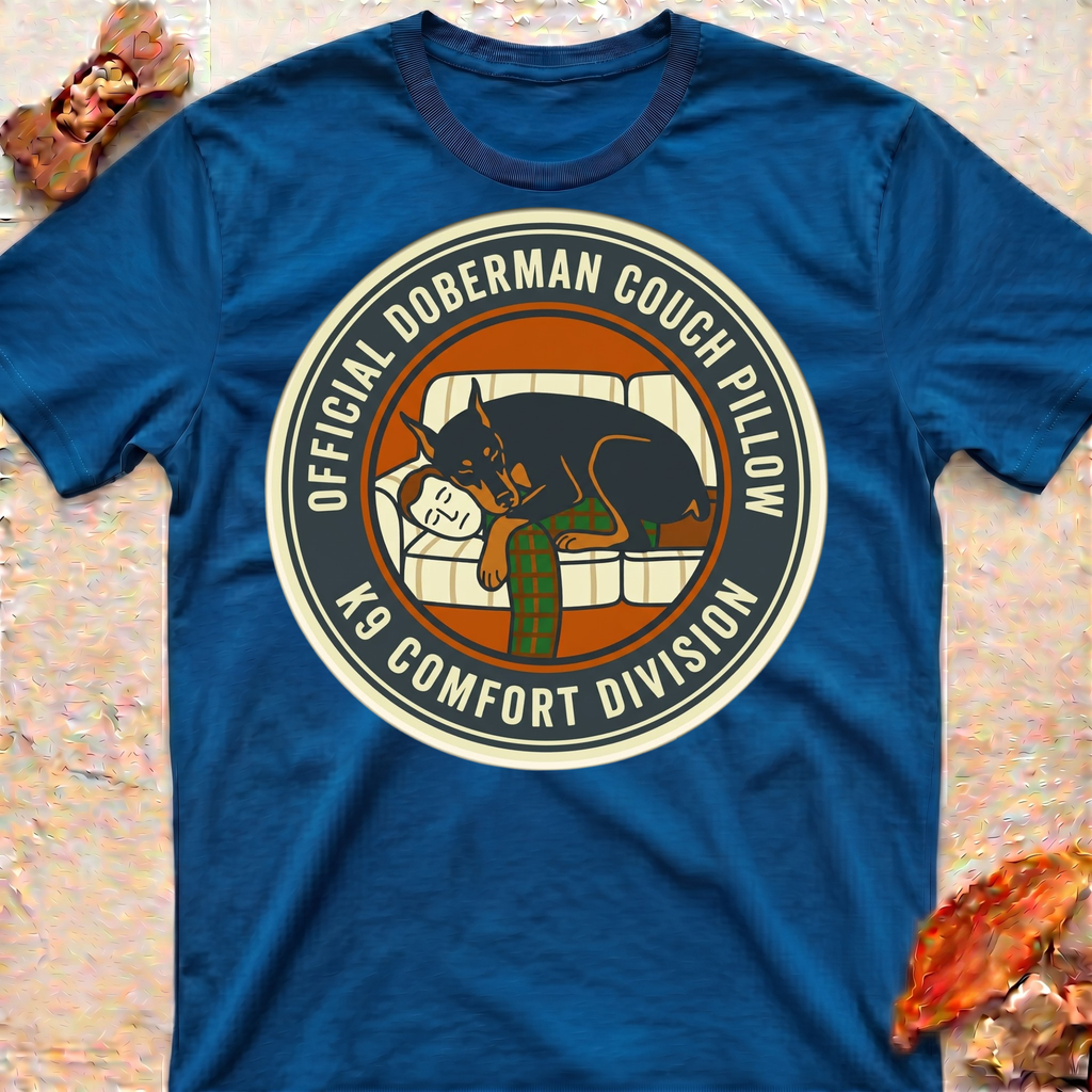 Couch Doberman T-Shirt