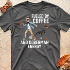 Coffee and Doberman T-Shirt