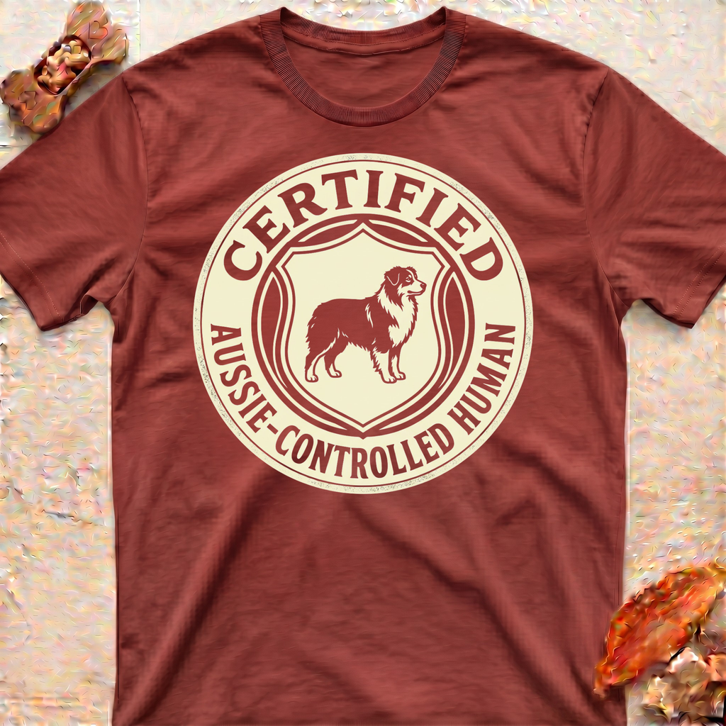 Controlled by an Aussie T-Shirt