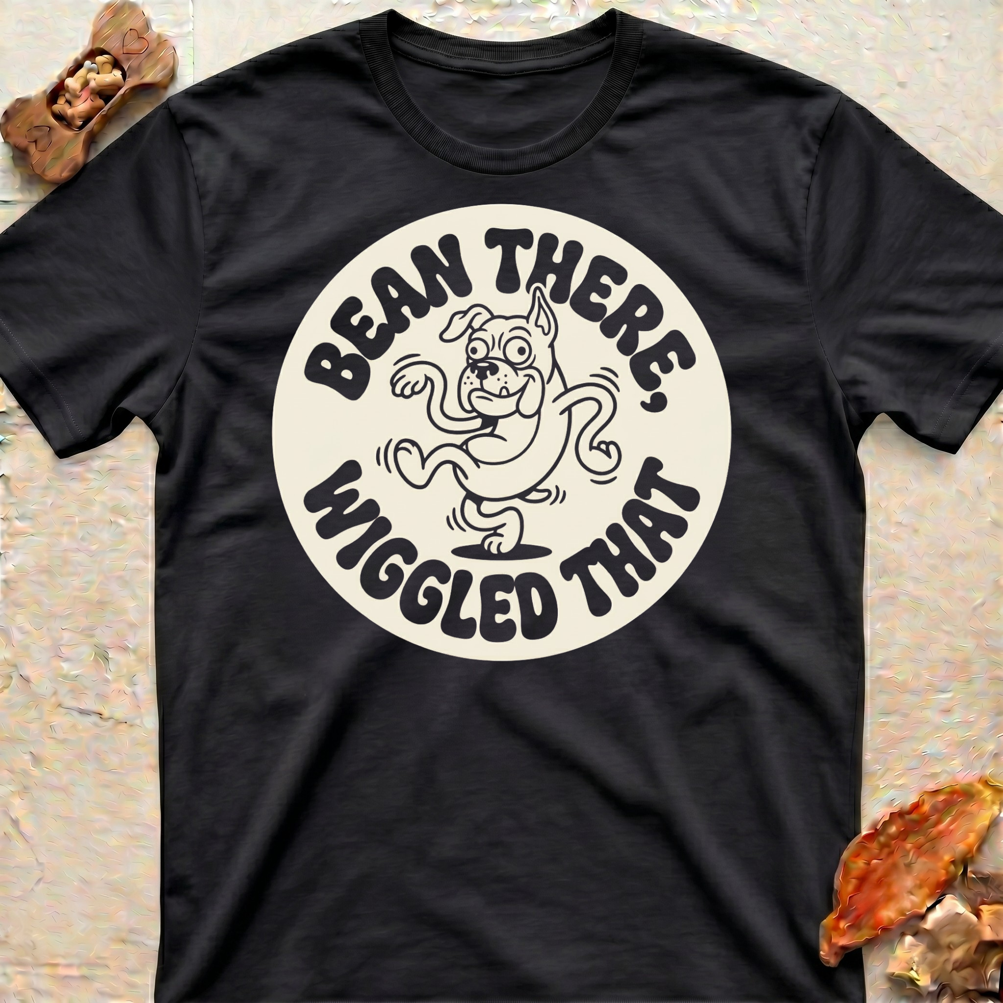 Bean and Wiggle Boxer T-Shirt