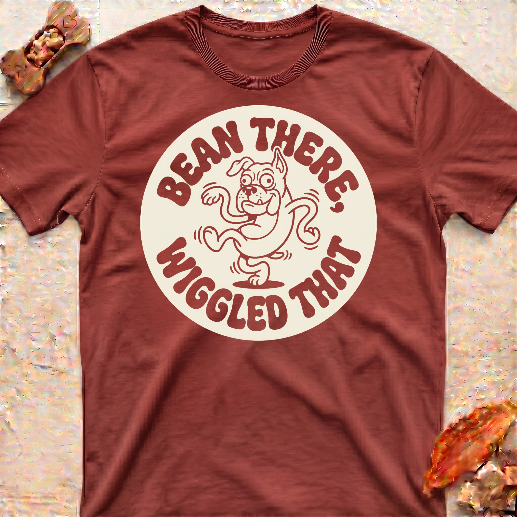 Bean and Wiggle Boxer T-Shirt