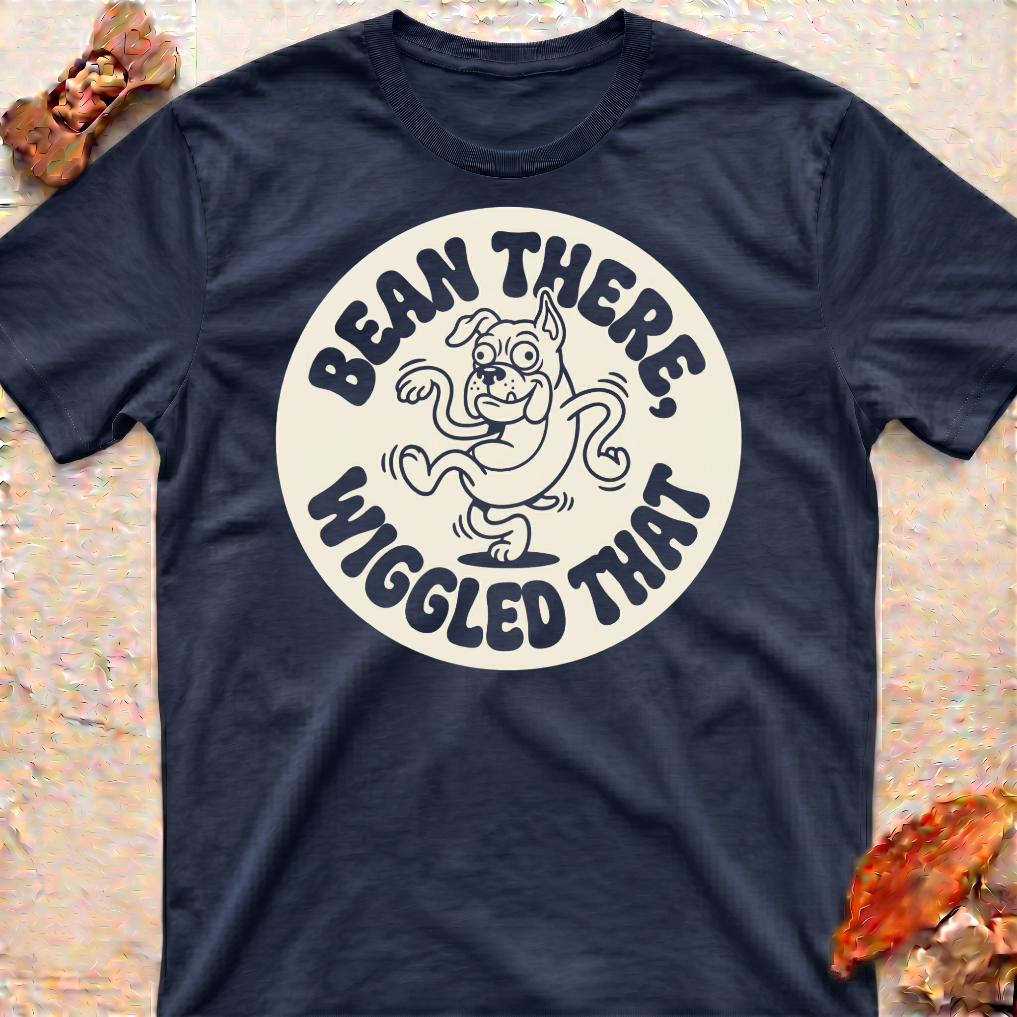 Bean and Wiggle Boxer T-Shirt