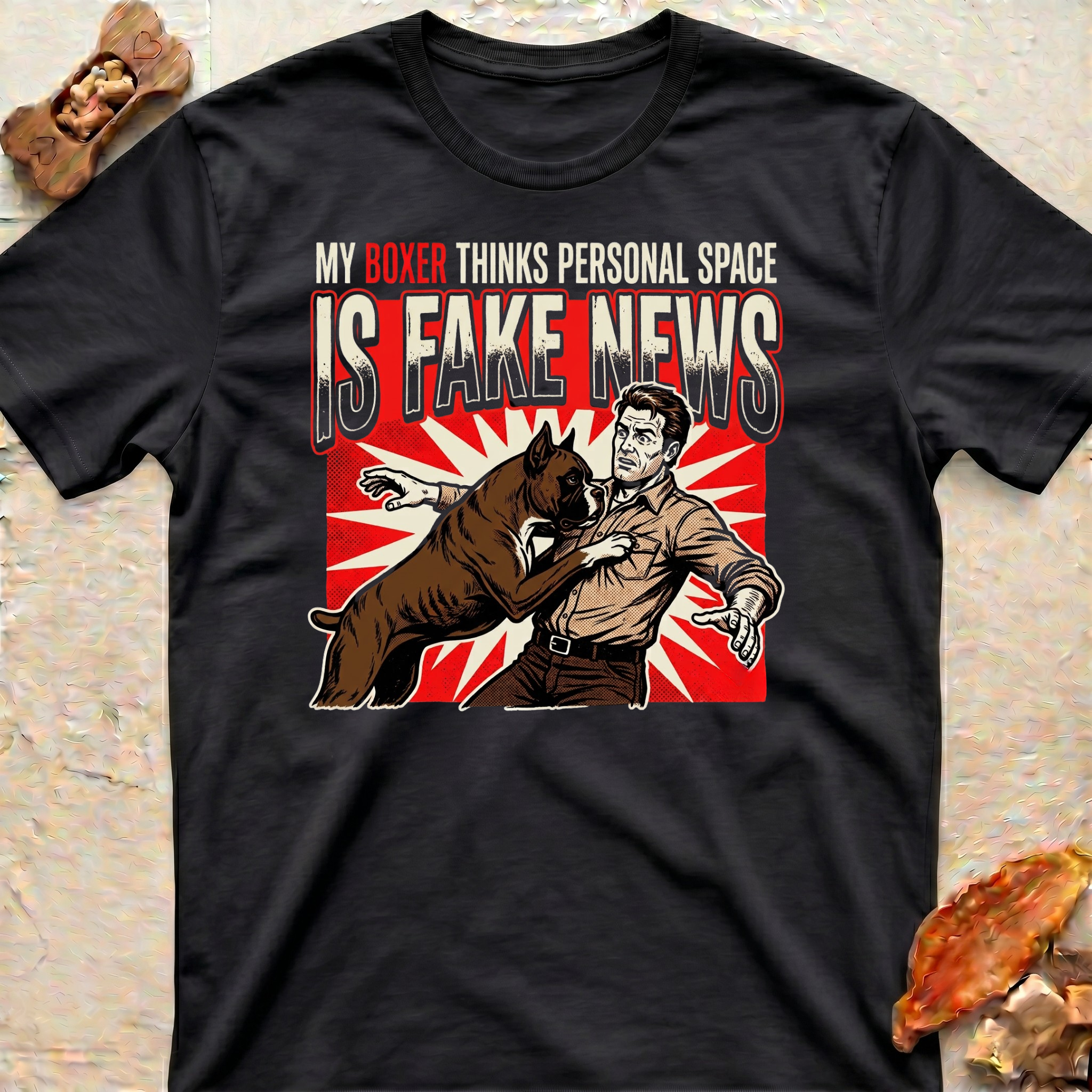 Fake News Boxer T-Shirt
