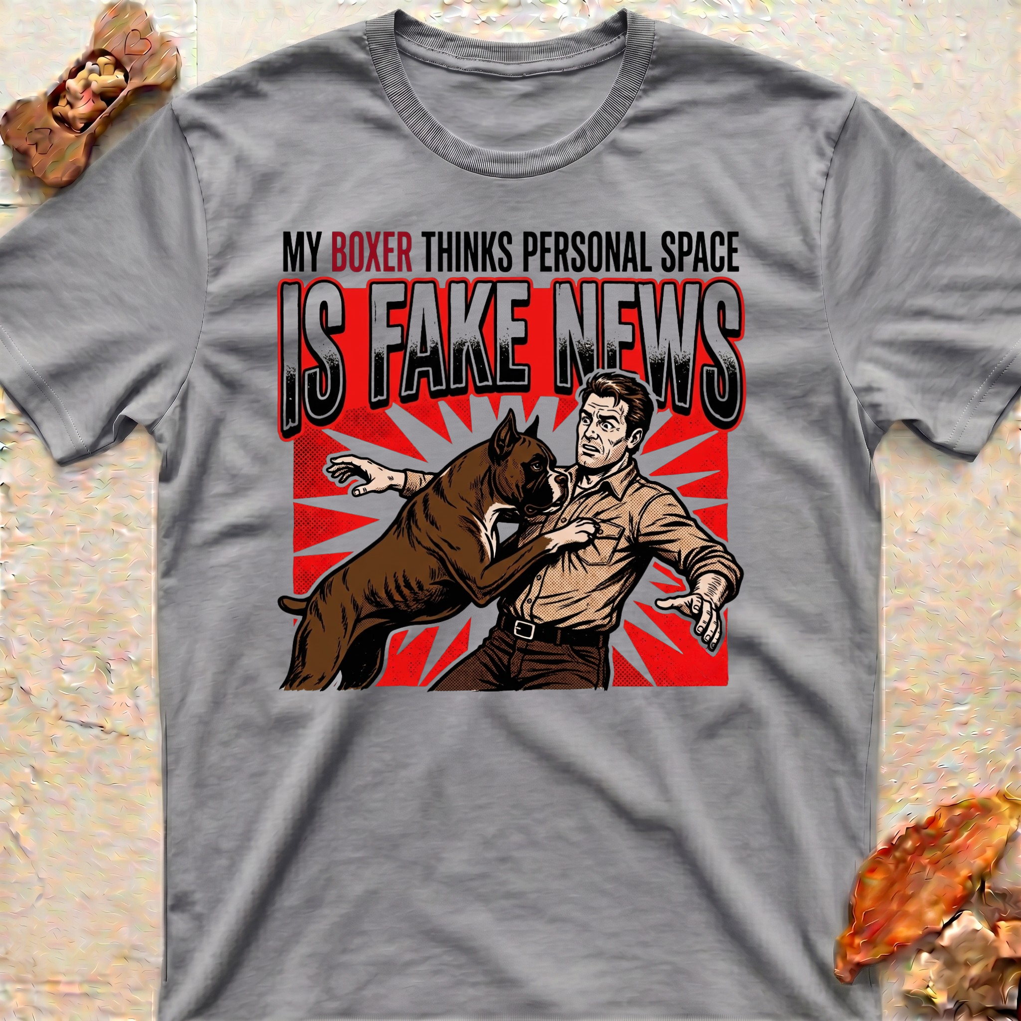 Fake News Boxer T-Shirt