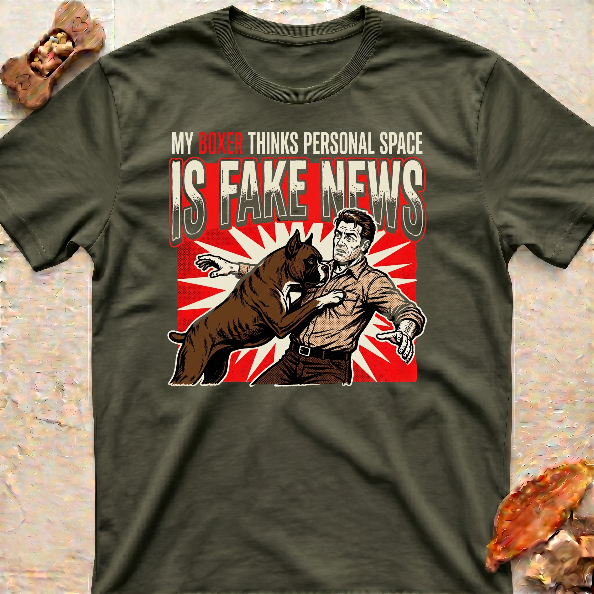 Fake News Boxer T-Shirt