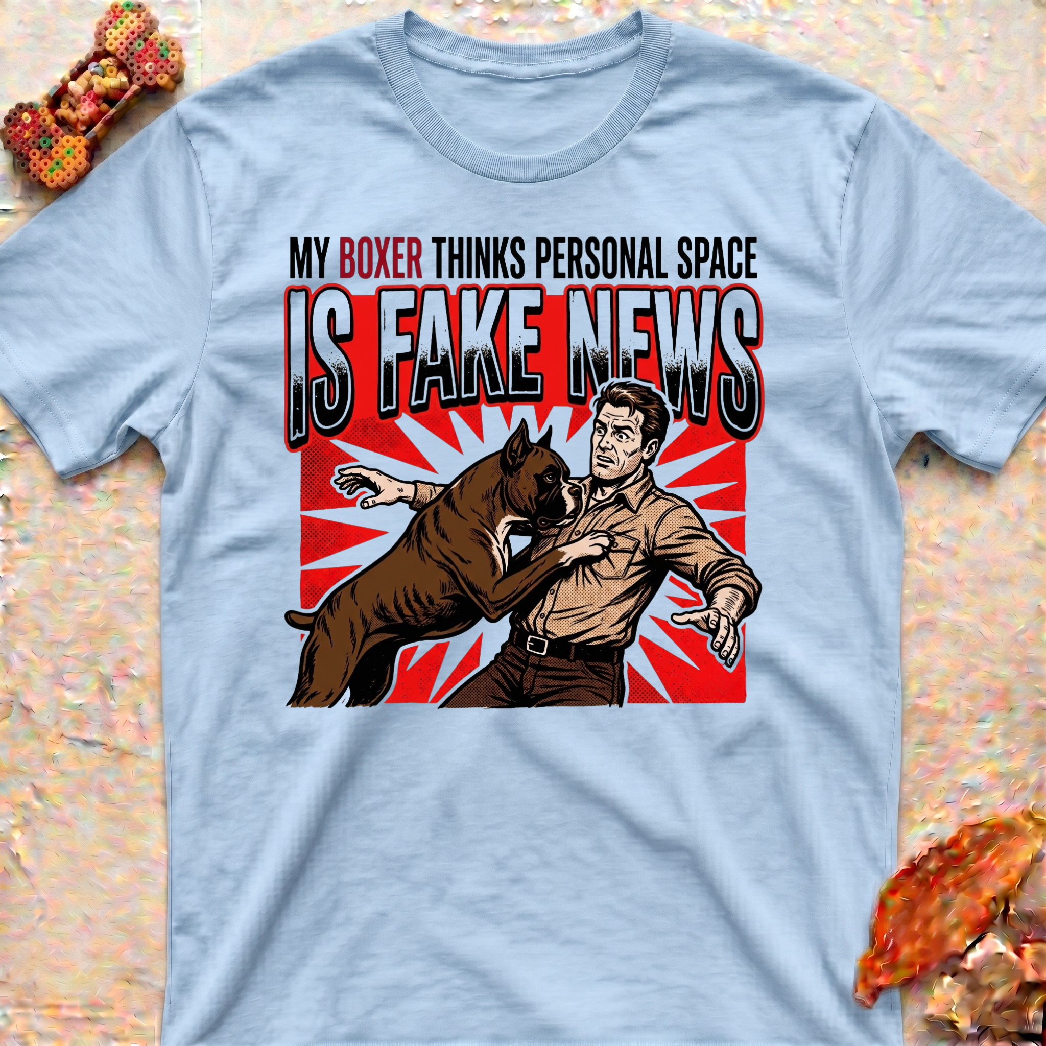Fake News Boxer T-Shirt