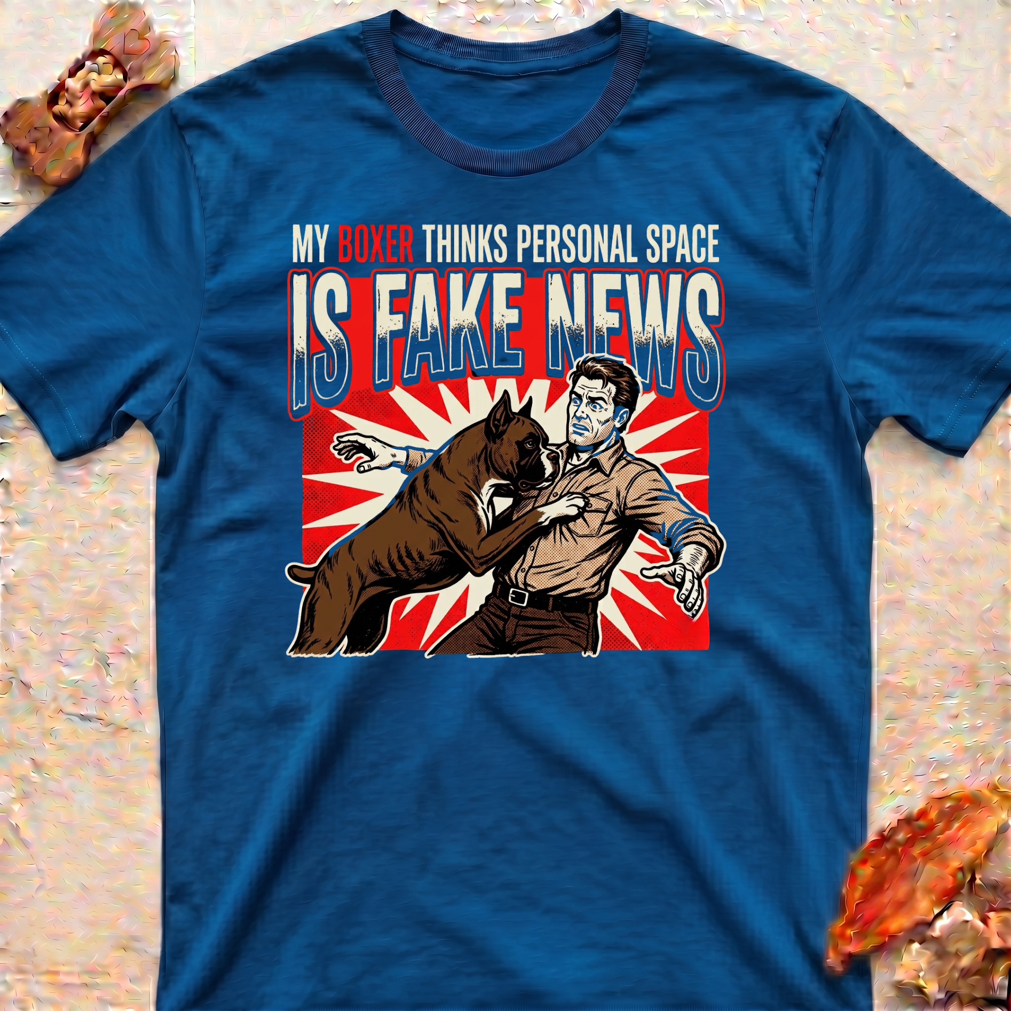 Fake News Boxer T-Shirt