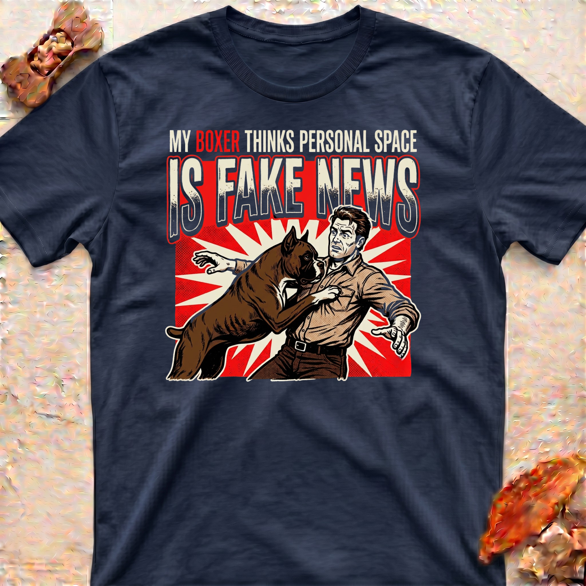Fake News Boxer T-Shirt