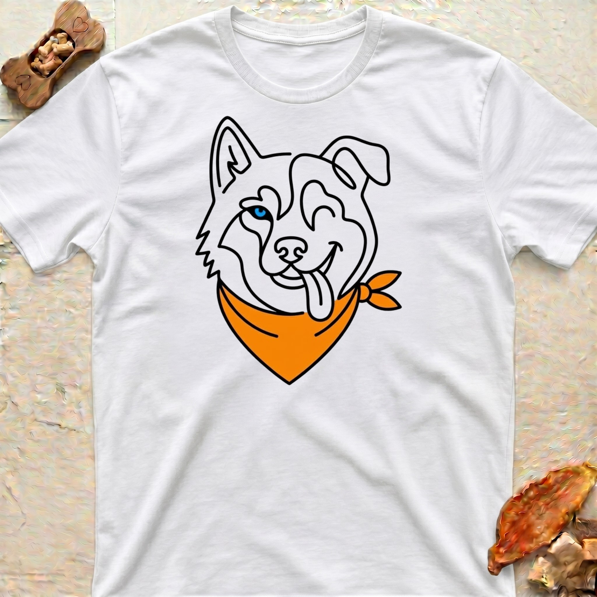 Smiling Husky T-Shirt