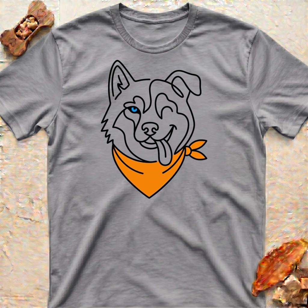 Smiling Husky T-Shirt