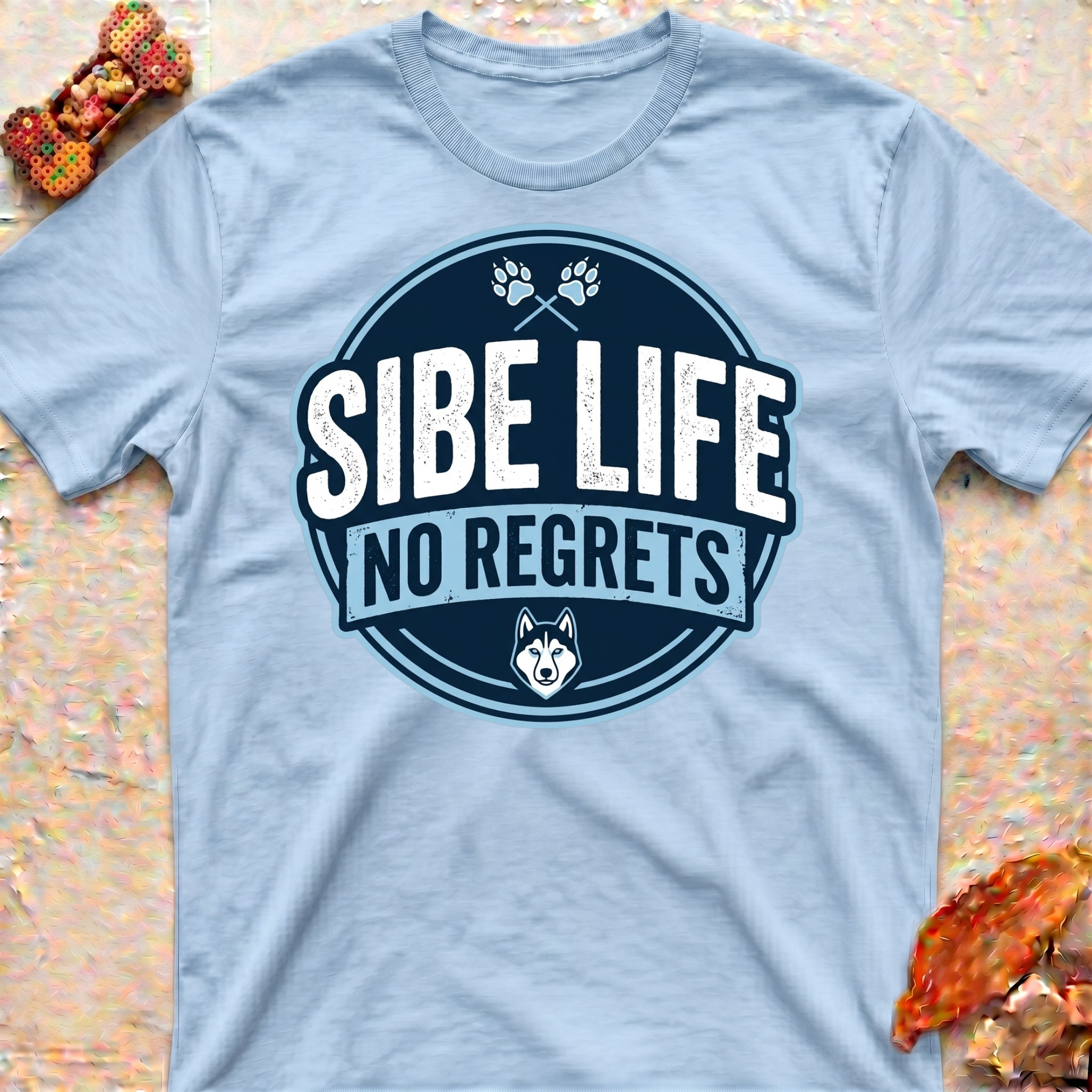 No Regrets Husky T-Shirt