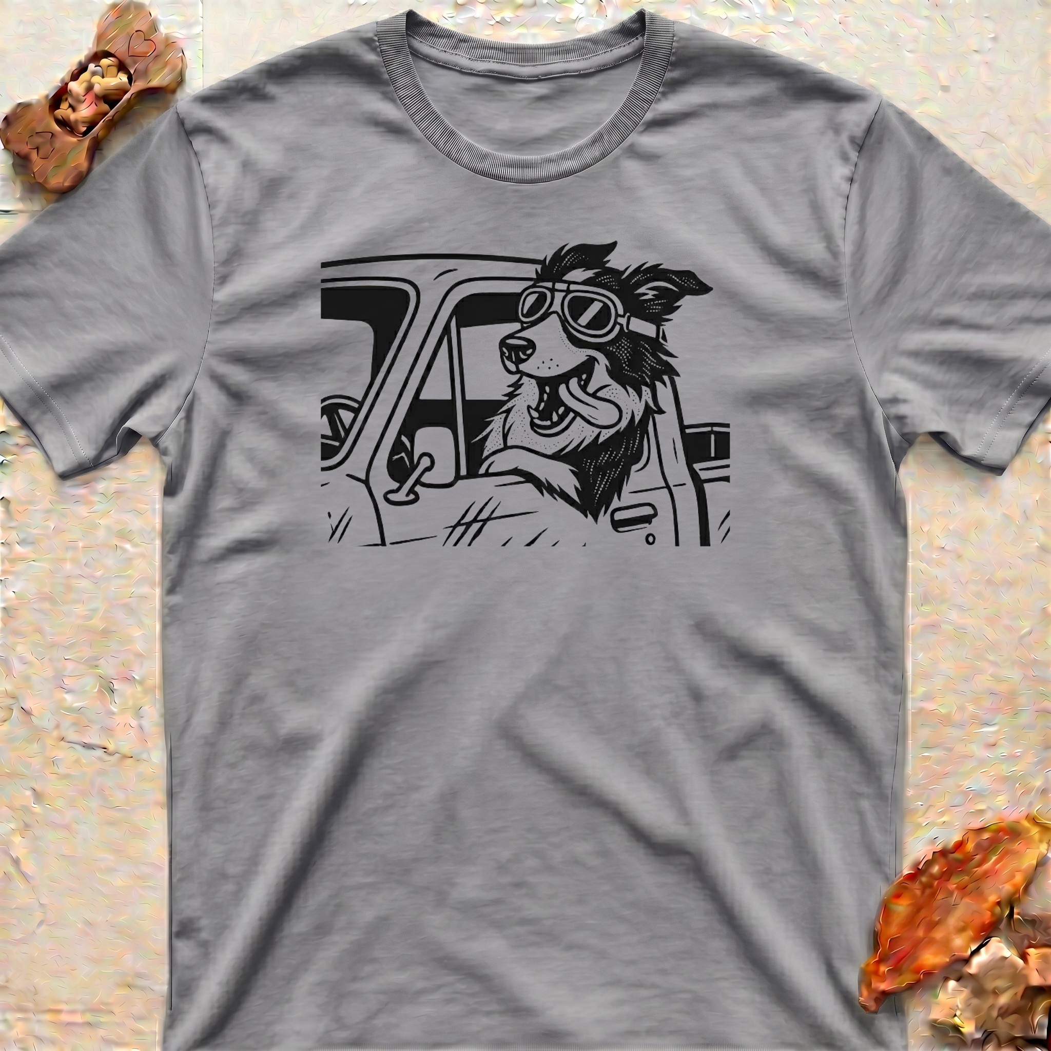 Border Collie Driver T-Shirt