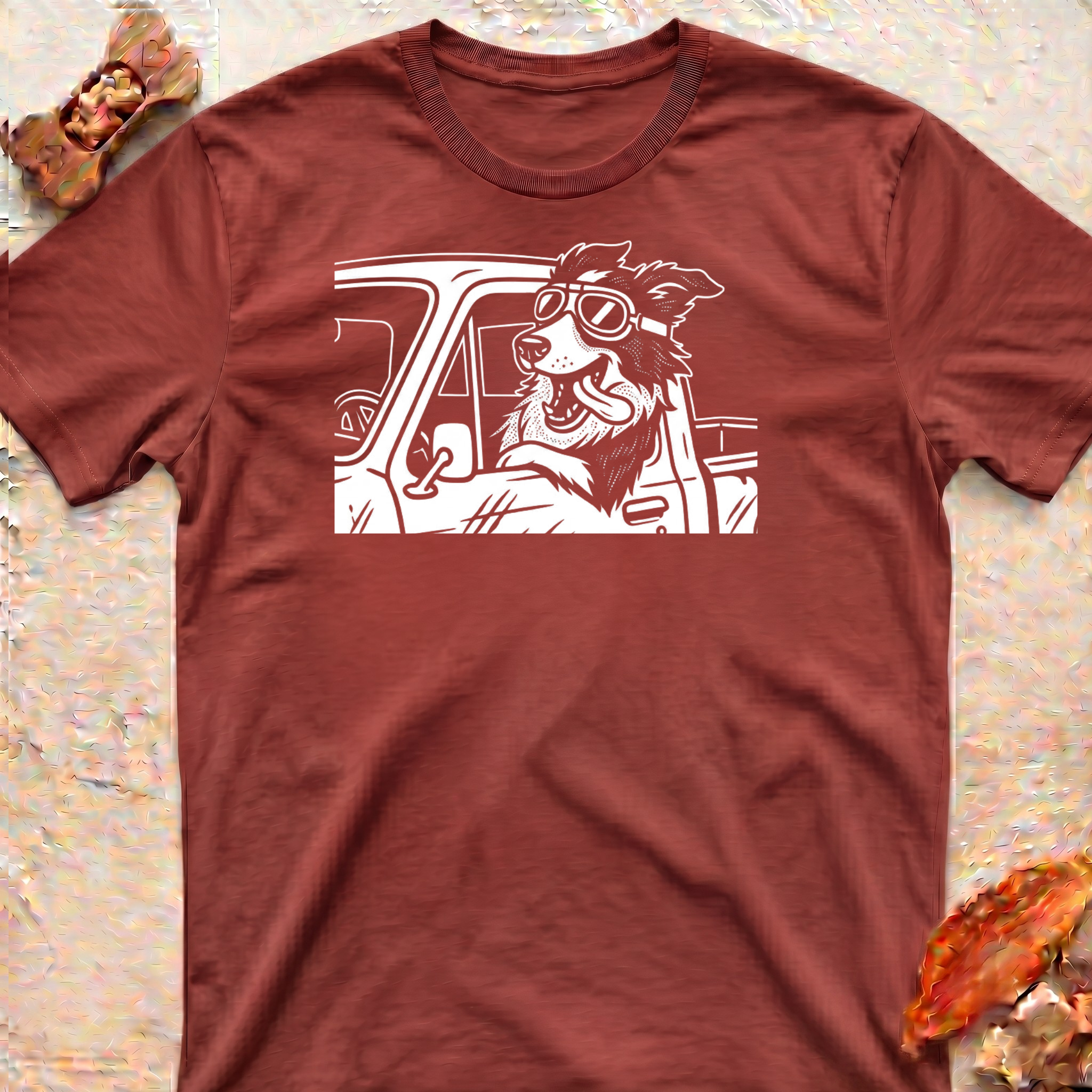 Border Collie Driver T-Shirt