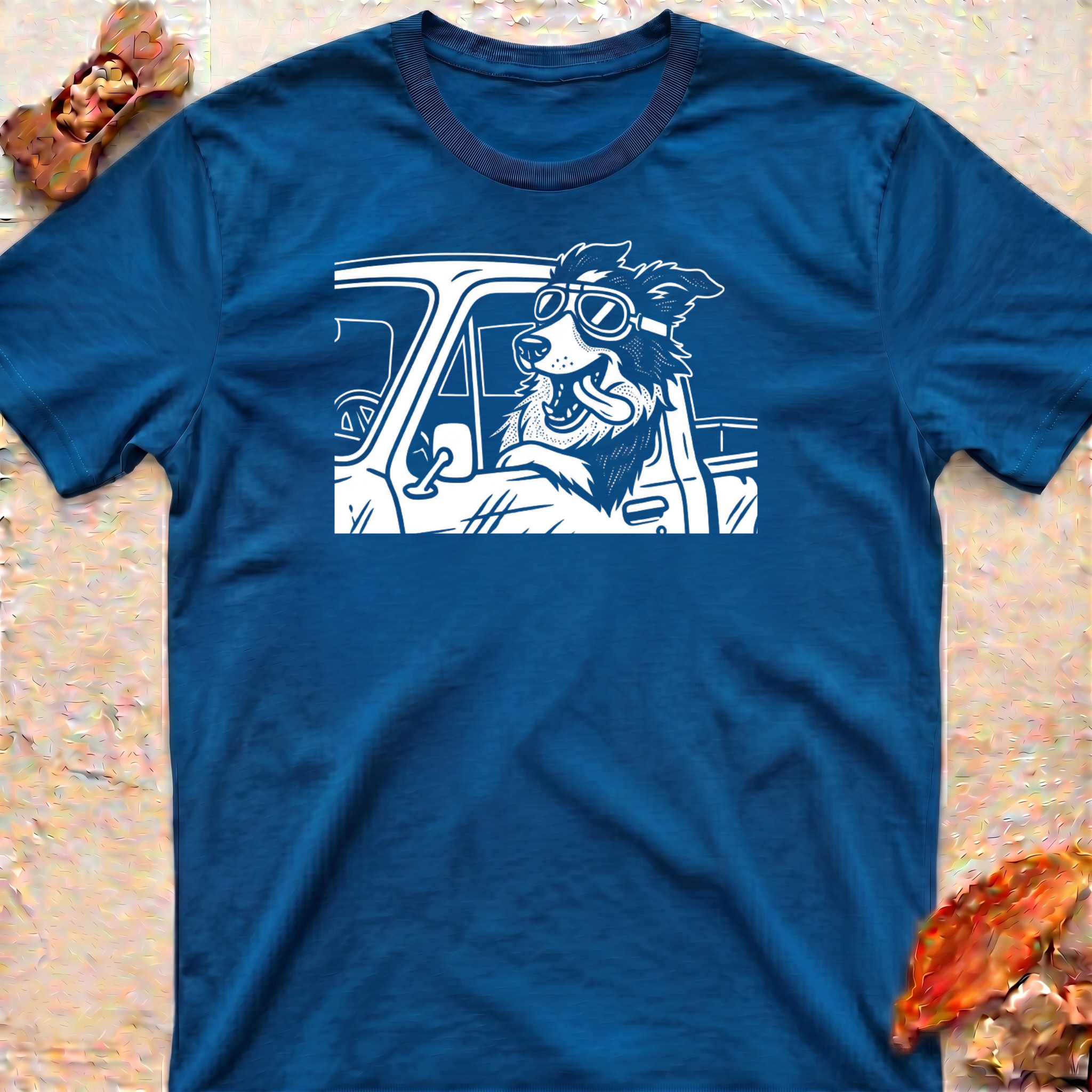 Border Collie Driver T-Shirt