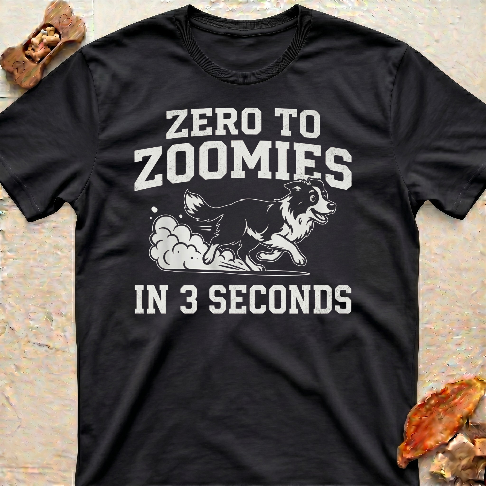 Zoomies Collie T-Shirt