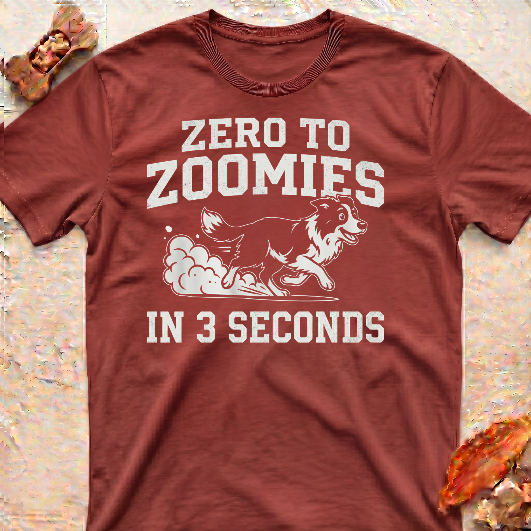 Zoomies Collie T-Shirt