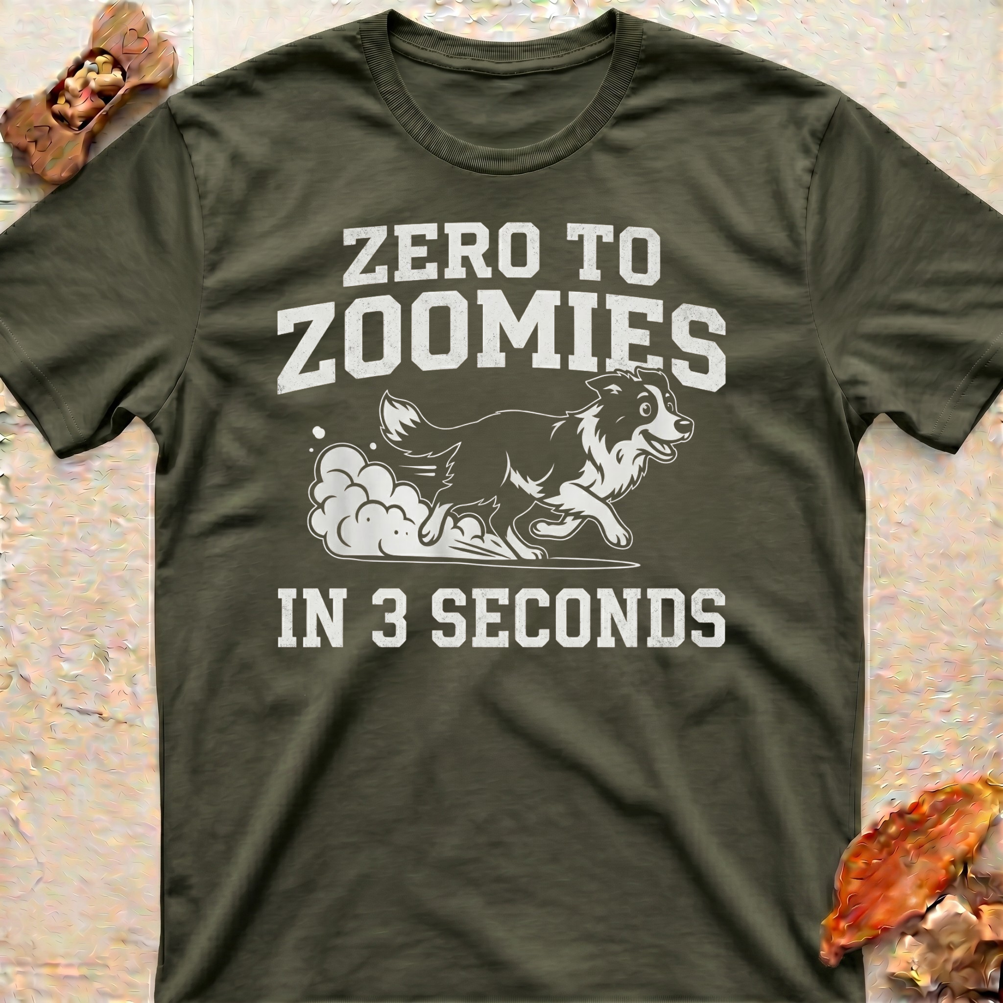 Zoomies Collie T-Shirt