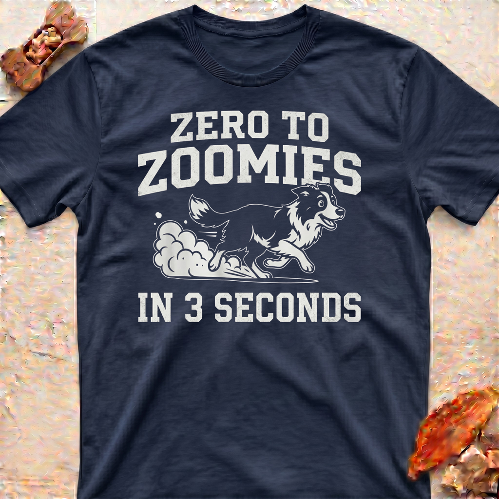 Zoomies Collie T-Shirt