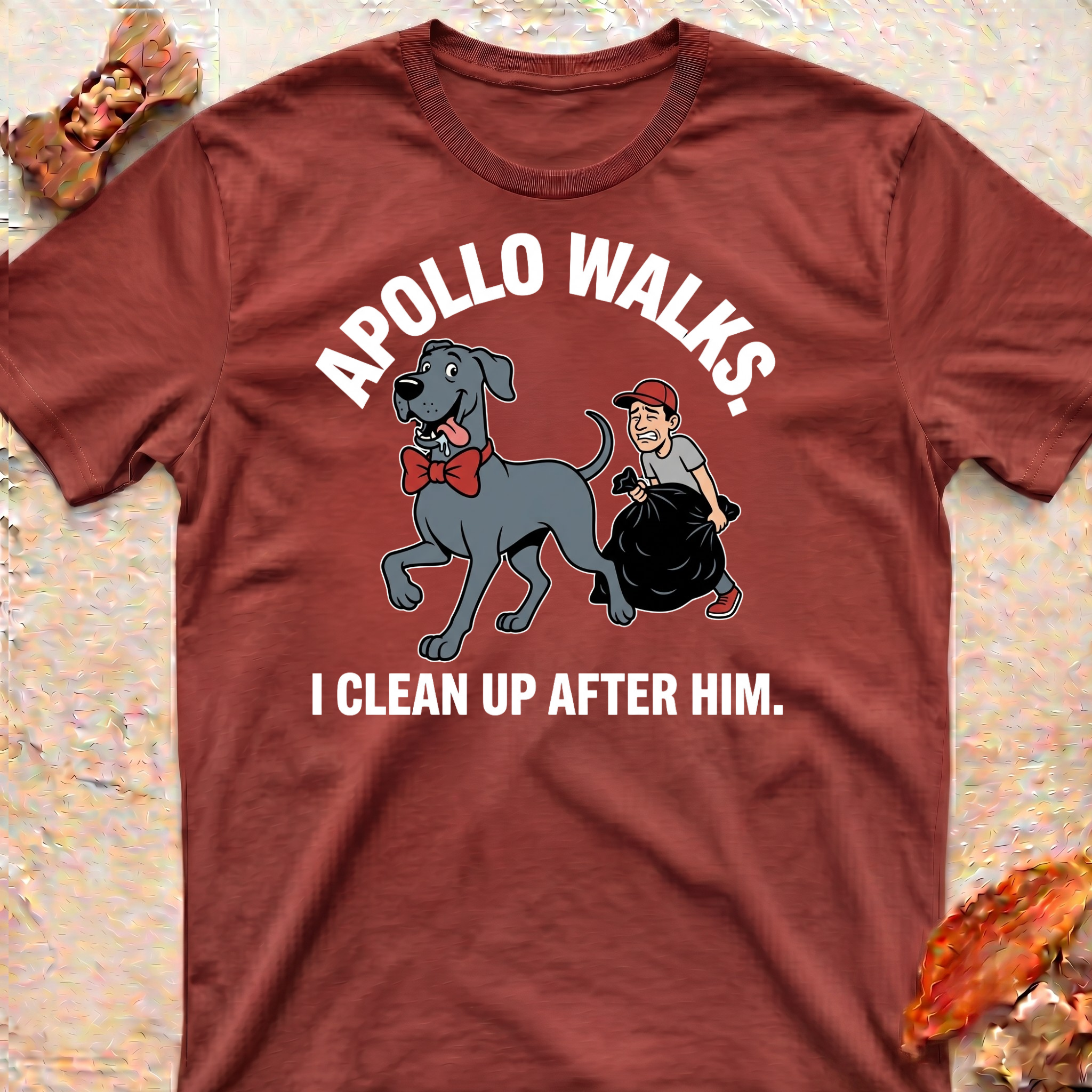 Great Dane Walking T-Shirt