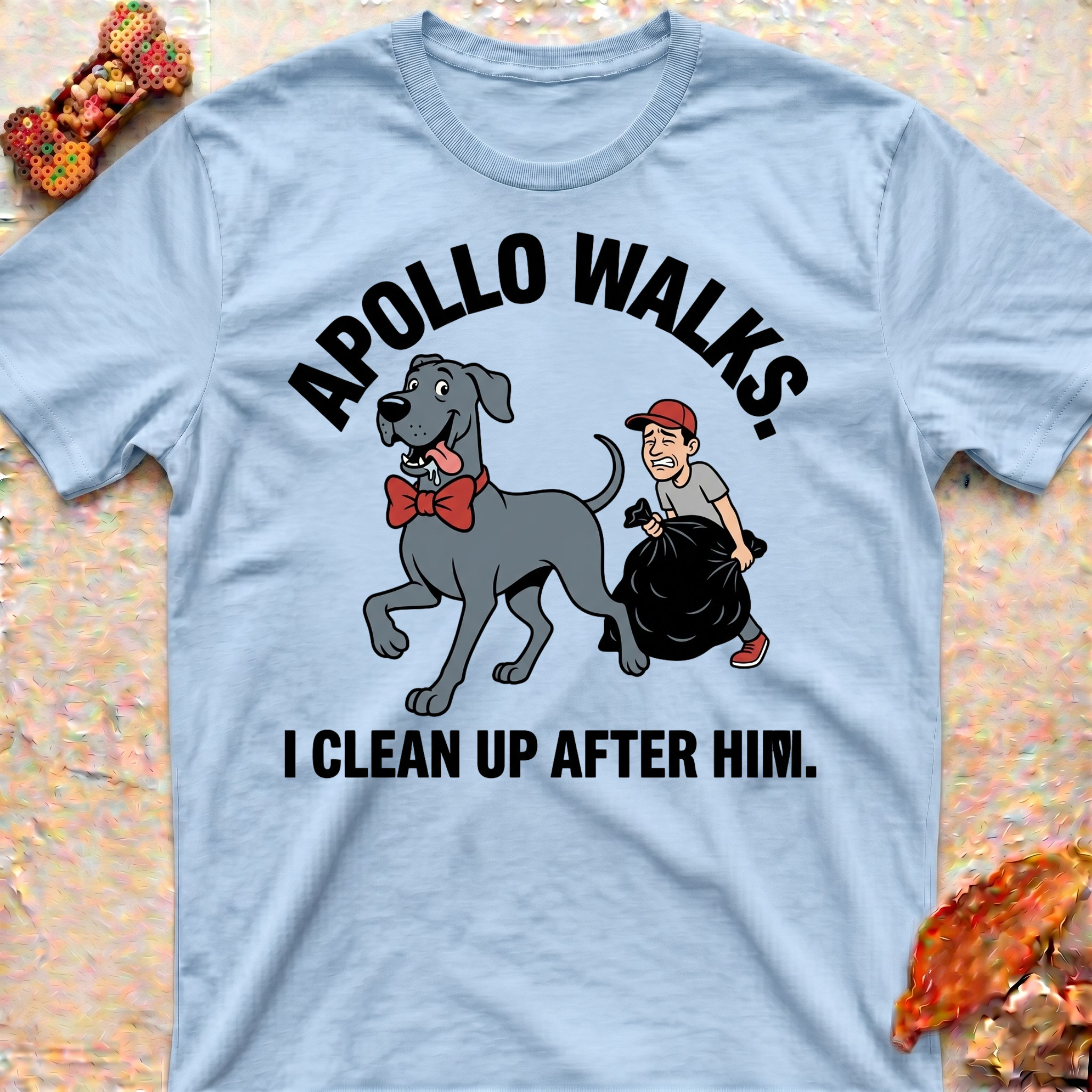 Great Dane Walking T-Shirt