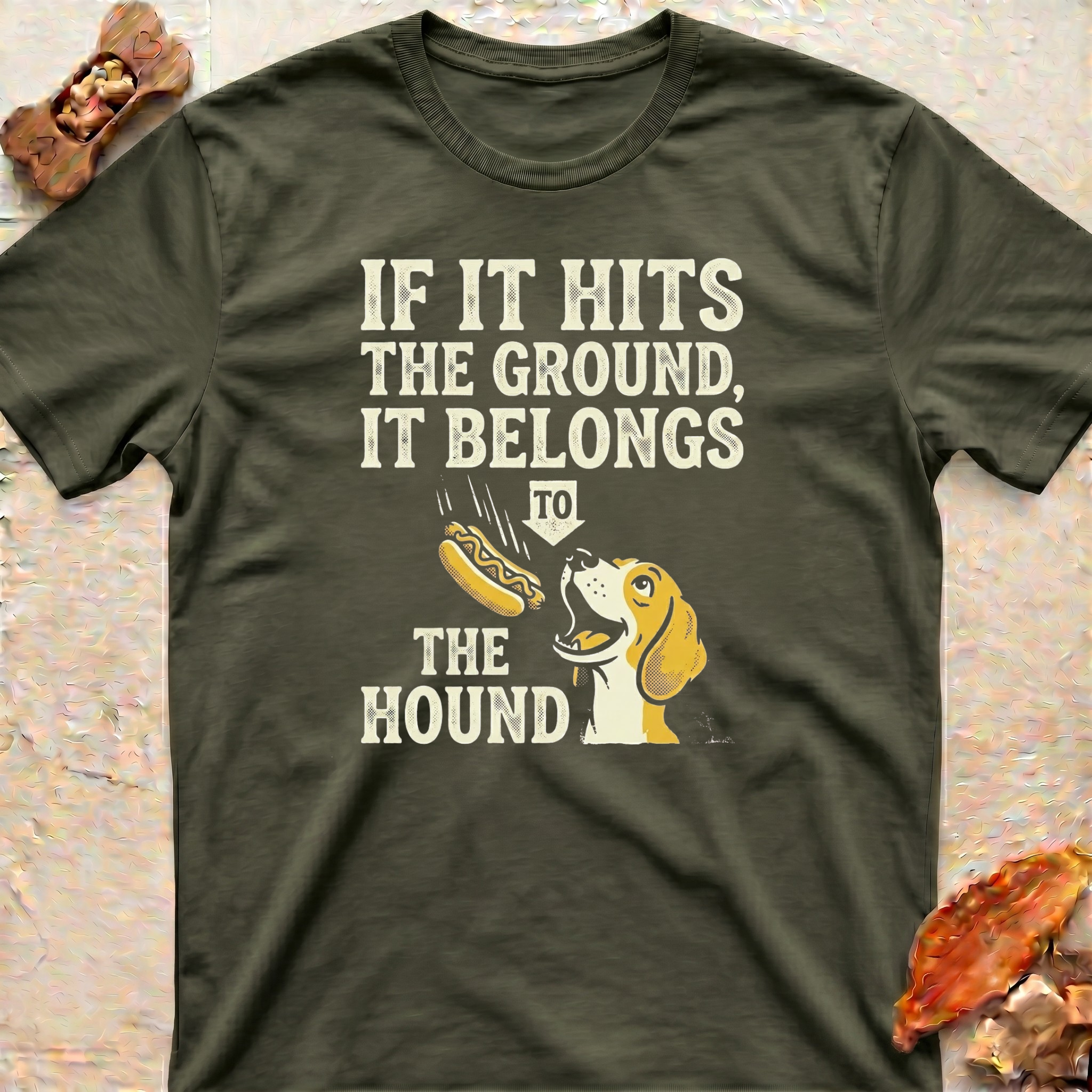 Beagle Hot-Dog T-Shirt