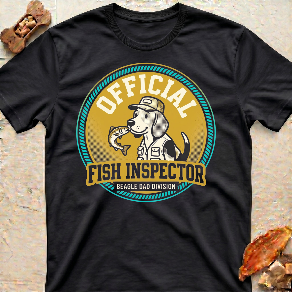 Beagle Fishing T-Shirt