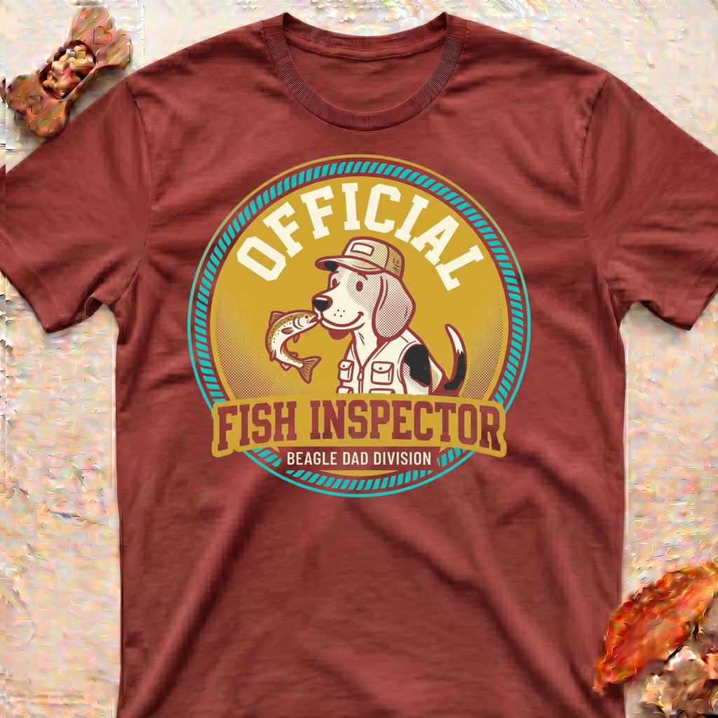 Beagle Fishing T-Shirt
