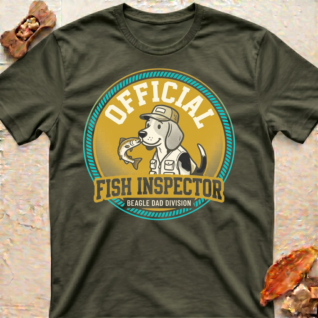 Beagle Fishing T-Shirt