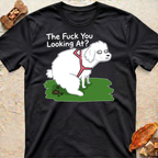 Funny Staring Dog T-Shirt