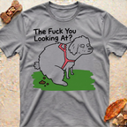 Funny Staring Dog T-Shirt