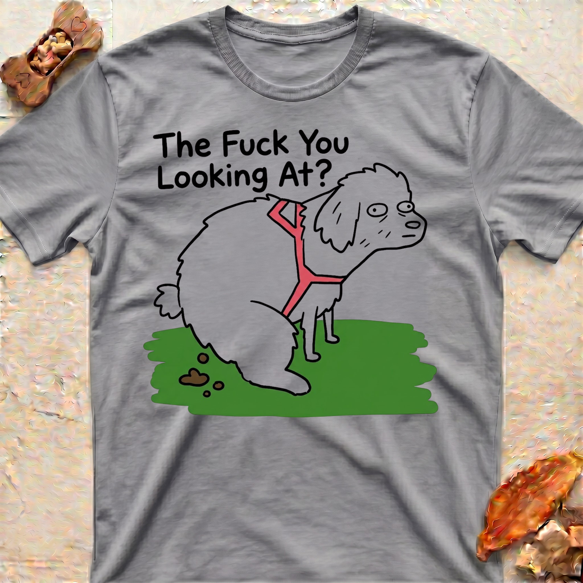 Funny Staring Dog T-Shirt