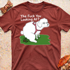 Funny Staring Dog T-Shirt