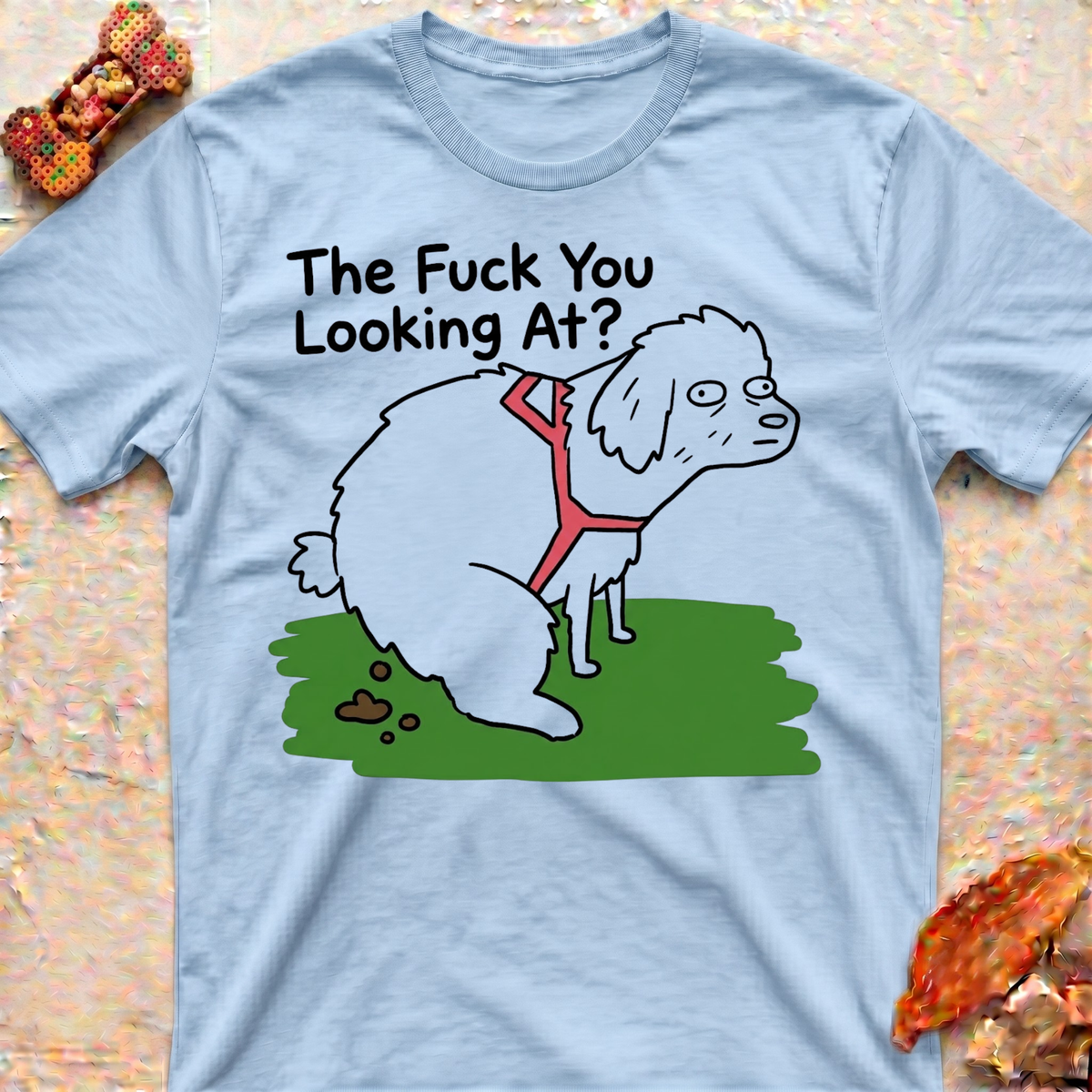 Funny Staring Dog T-Shirt
