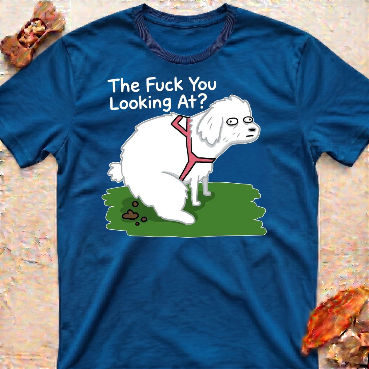 Funny Staring Dog T-Shirt