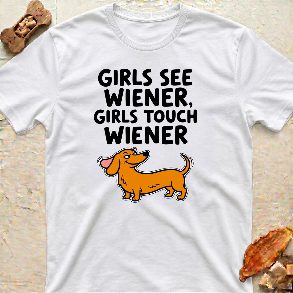 Girls See Wiener T-Shirt