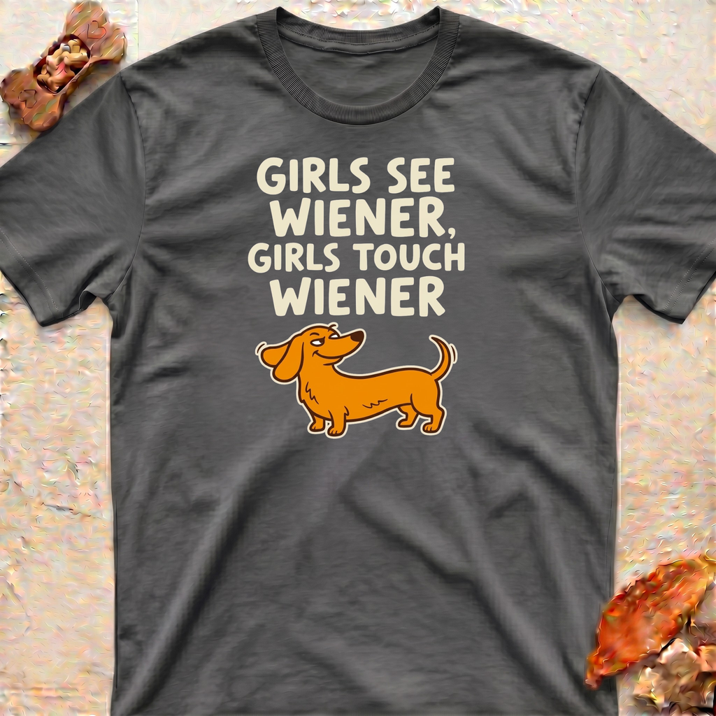 Girls See Wiener T-Shirt